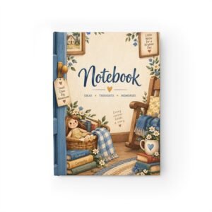 Storybook Journal | Cozy Rocking Chair & Rebecca Ann Notebook, Blank Pages