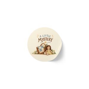 A Little Mystery Round Sticker Rolls | Rebecca Ann & Quilted Basket Planner Labels